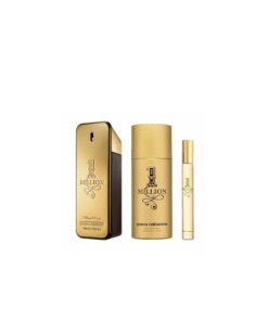 Paco Rabanne 1 Million (M) Set EDT 100ML + EDT 10ML + Deodorant Spray 150ML (Tin Box)